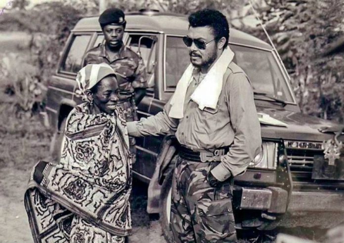 President Jerry John Rawlings