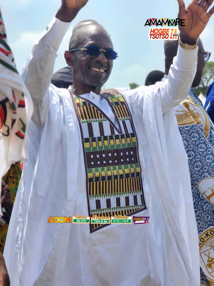 Asiedu Nketia smile