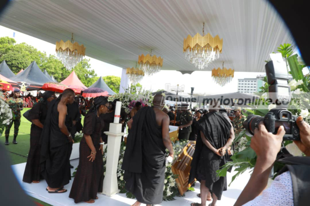 Theresa Kufuor’s state burial in pictures