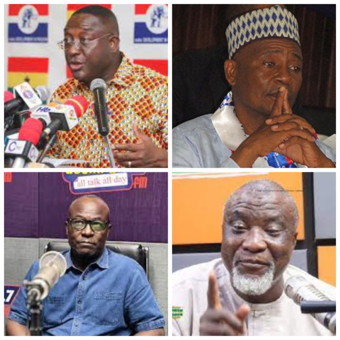 NPP sacks Hopeson, Yaw Buaben, Boniface and Nana Ohene Ntow