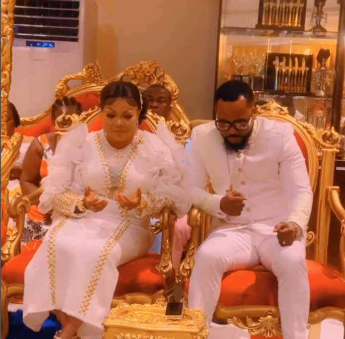 Agradaa and her husband