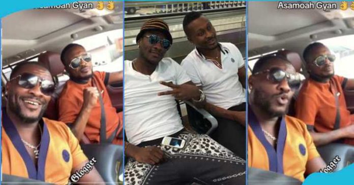 Asamoah Gyan And His Brother Baffour Gyan Photo Source: ew3blogger Asamoah Gyan And His Brother Baffour Gyan Photo Source: ew3blogger