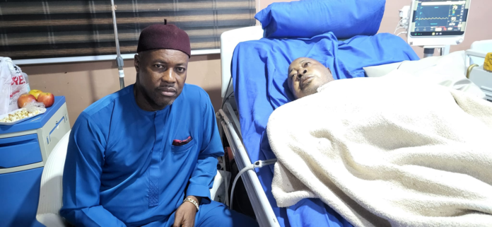 Amaechi Monagor hospitalized