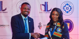 Joana Gyan, Amenfi Central Parliamentary Candidate, Graduates from Doyen Institute