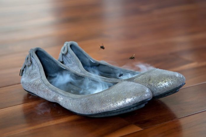 smelly foot