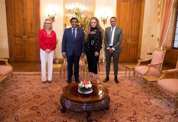 Merck Foundation meets Mauritius President to share the impact of their scholarships for 73 doctors in partnership with Ministry of Health