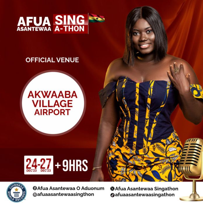 Afua Asantewaa Singing marathon