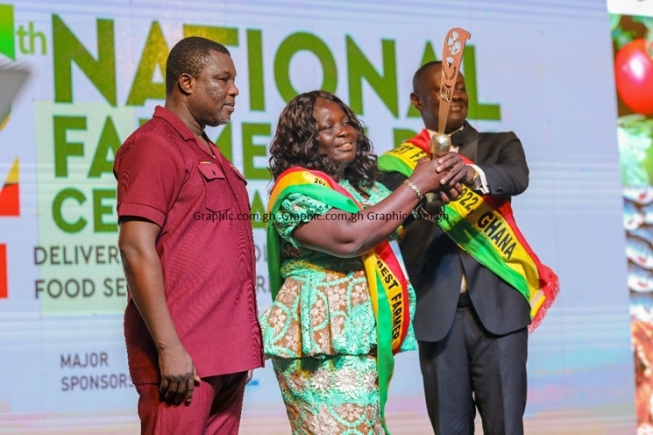 Charity Akortia 2023 Best Farmer