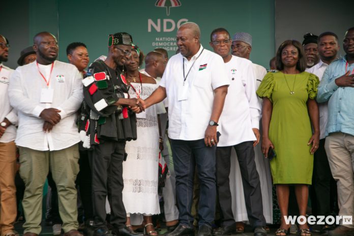 Mahama and NDC executives