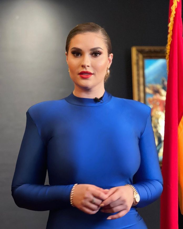 The New Force spokesperson, Shalimar Abbiusi.