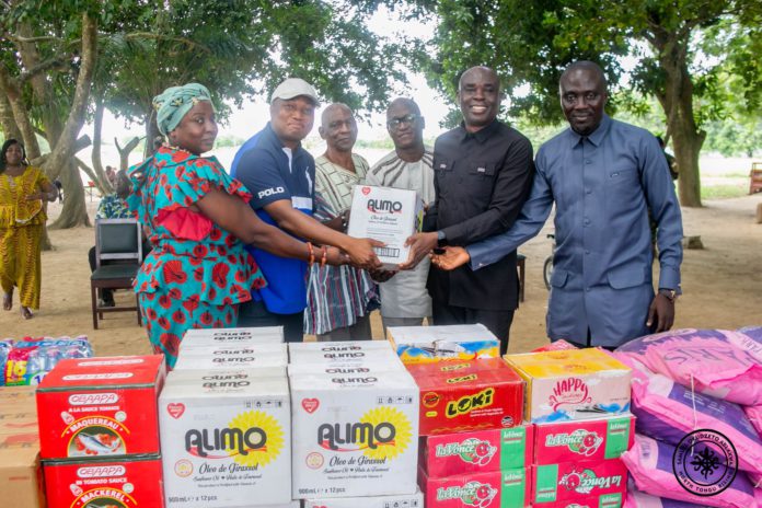UPSA VC donates to flood victims