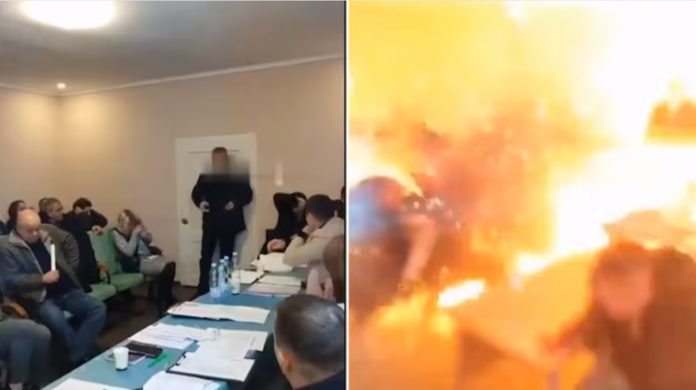 Ukraine grenade bombing