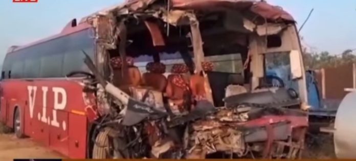 Amanase accident Accra-Kumasi Highway
