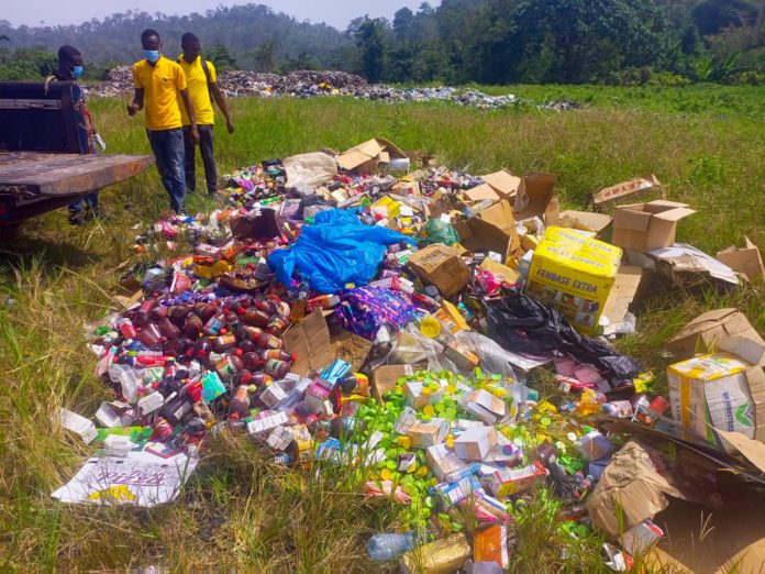 FDA confiscates, destroys expired post pills, aphrodisiac, milk, others