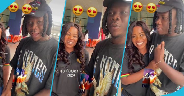 Chef Faila meets Stonebwoy at KIA. Image Credit: @failaabdulrazak Chef Faila meets Stonebwoy at KIA. Image Credit: @failaabdulrazak