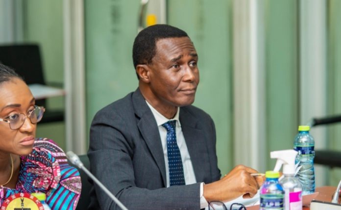 GRA boss Rev Dr Ammishaddai Owusu-Amoah at Parliament's Public Accounts Committee