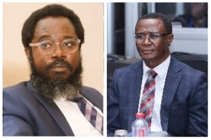 Prof Kobby Mensah (L) is a senior lecturer at the UG and Dr. Ammishaddai is GRA bos Prof Kobby Mensah (L) is a senior lecturer at the UG and Dr. Ammishaddai is GRA bos