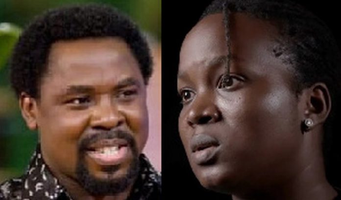 The late T. B. Joshua and enstraged daughter Ajoke The late T. B. Joshua and enstraged daughter Ajoke