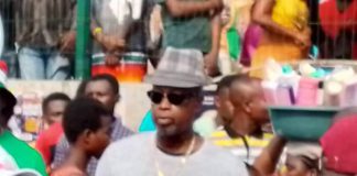 COP Kofi Boakye spotted at NDC "Building Ghana Tour" of Ashanti Region