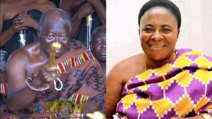 Otumfuo Osei Tutu II and Ama Serwaa Nyarko Otumfuo Osei Tutu II and Ama Serwaa Nyarko