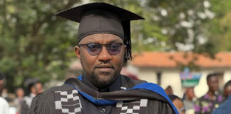 John Dumelo Graduation| PC: Instagram@johndumelo