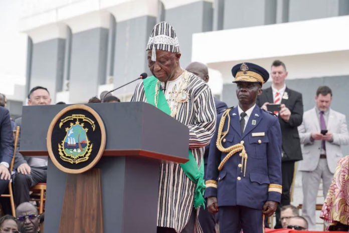 Liberia's president-elect Joseph Boakai, who defeated President George Weah in a runoff election