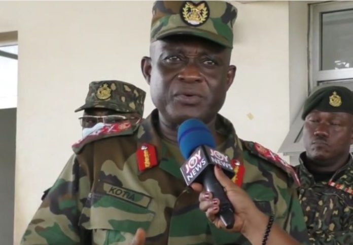 National Coordinator of the Ghana Boundary Commission, Major General Emmanuel Kotia