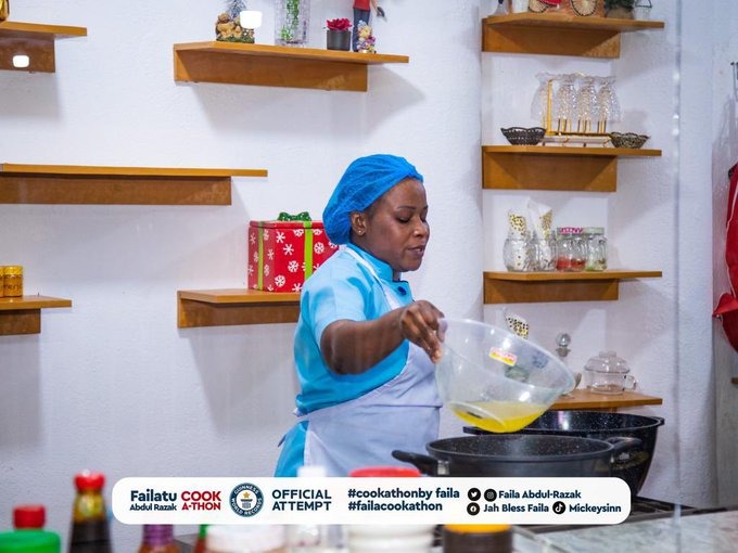Chef Faila cook-a-thon