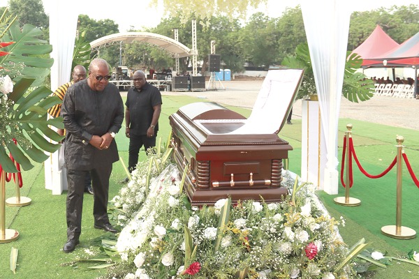 Major Boakye-Djan's funeral