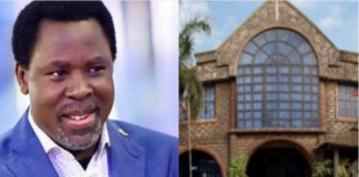 TB Joshua’s synagogue