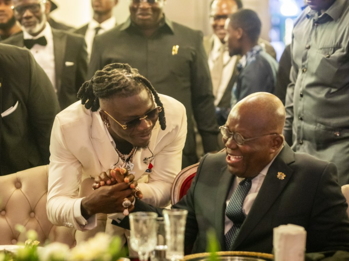 Stonebwoy and Akufo-Addo