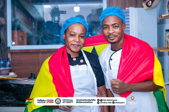 Chef Faila and assistant