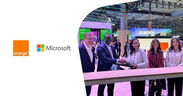 Orange Middle East and Africa collaborates with Microsoft to accelerate the digital transformation of Small and Medium-sized Enterprises (SMEs) across the region