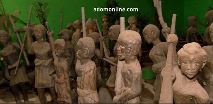 Ashanti army at Sagrenti War