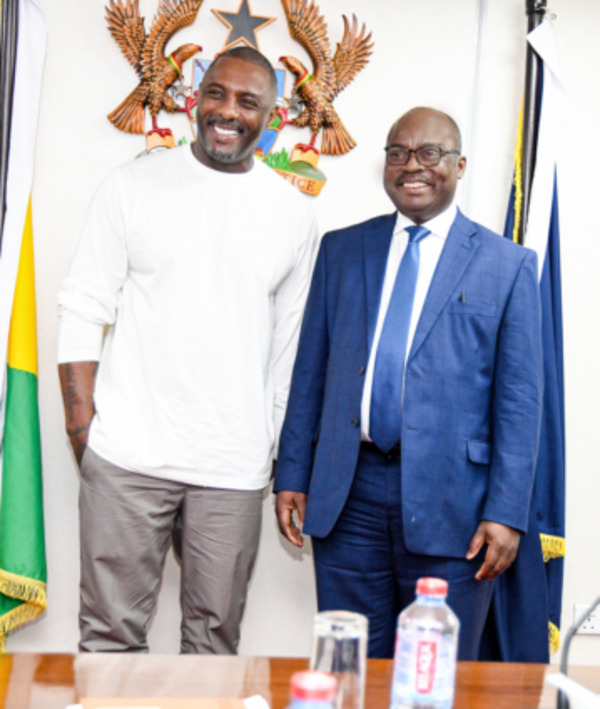 Idris Elba and Dr Addison (1)