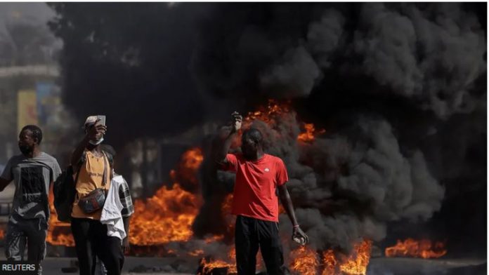 There have been widespread riots in Senegal following the president's announcement of the delay to the election, scheduled for later this month.