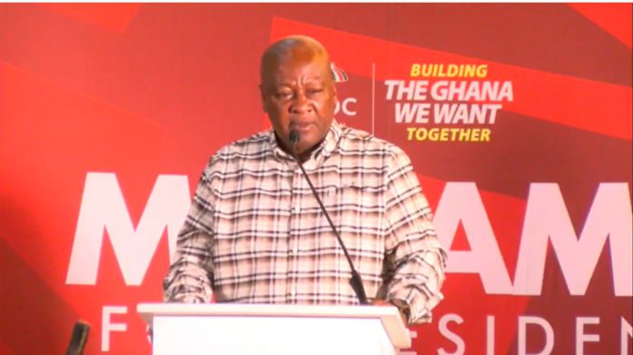 Mahama on Building Ghana tour