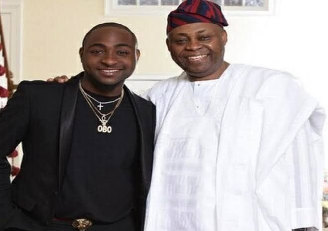 Davido and father