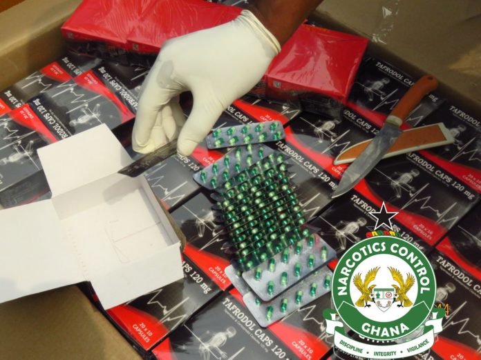 NACOC seizes 4,734.34kg varieties of Tramadol tablets