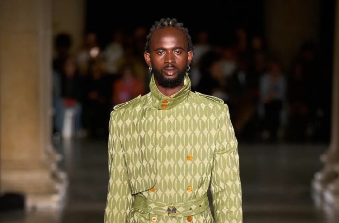 Black Sherif illuminates runway at London Fashion Week