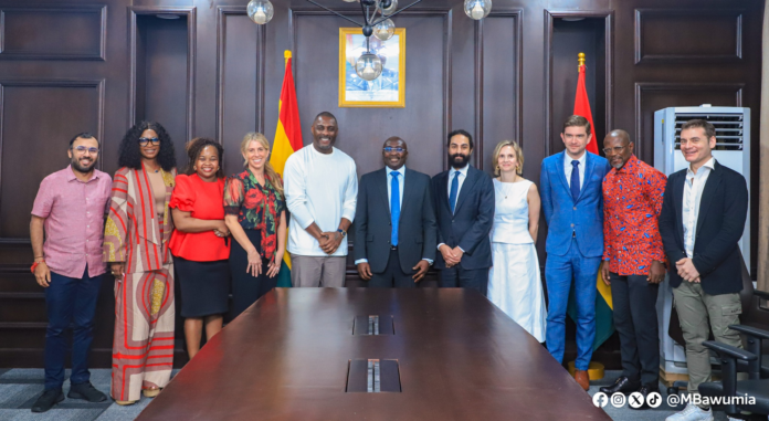 Bawumia holds meeting with Idris Elba on Creative Arts economy