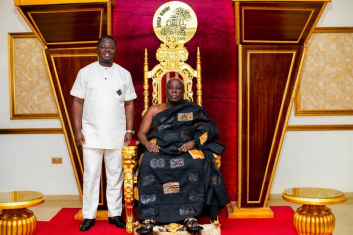 Okyehene and YEA CEO Kofi Agyepong Okyehene and YEA CEO Kofi Agyepong