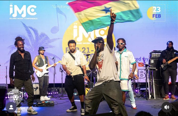 Stonebwoy steals spotlight at Island Music Conference in Jamaica