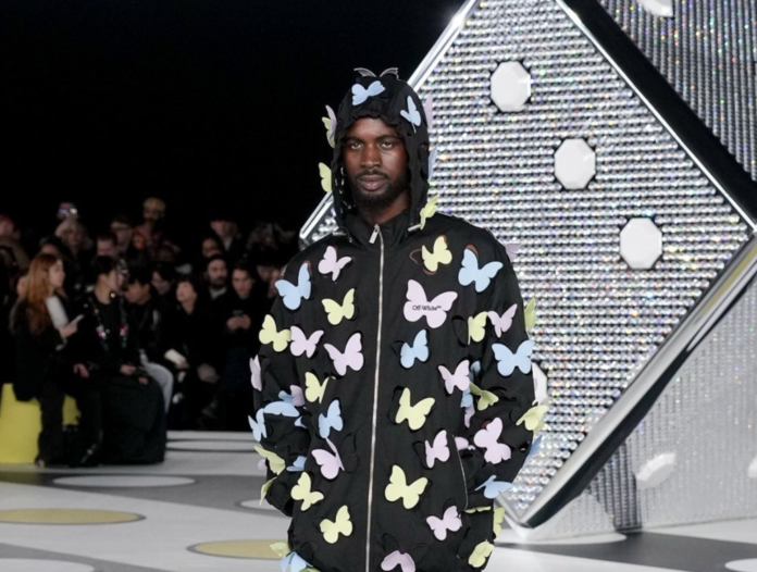 Black Sherif hits the runway for Off-White at Paris Fashion Week Black Sherif hits the runway for Off-White at Paris Fashion Week