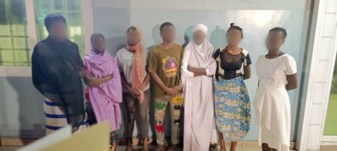 trafficked girls