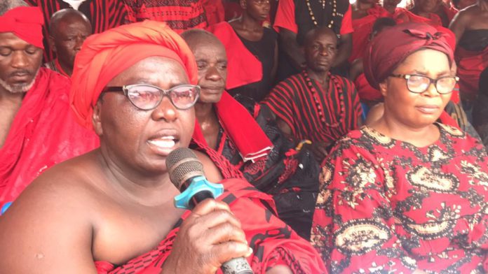 Women in Buem call for peace to enhance development