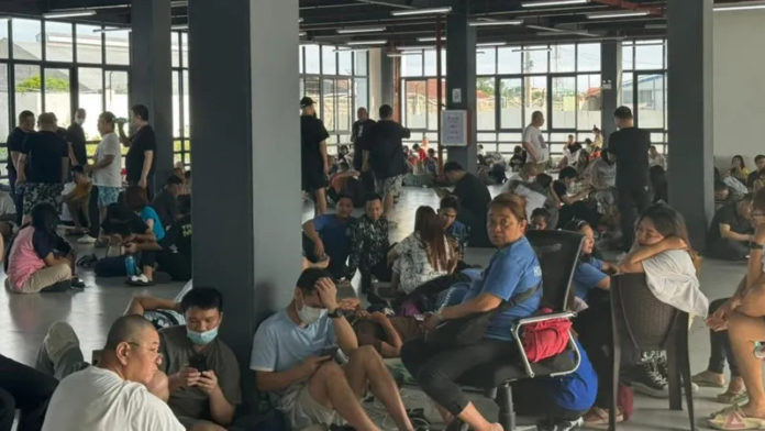 _13Police rescued hundreds of victims from the centre in Bamban, about 100km north of capital Manila2922119_scamcentre1.jpg