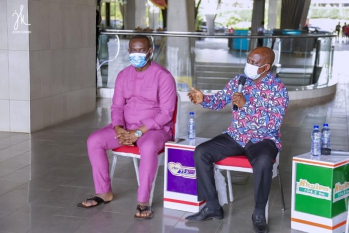 John Kumah and Simon Osei Mensah
