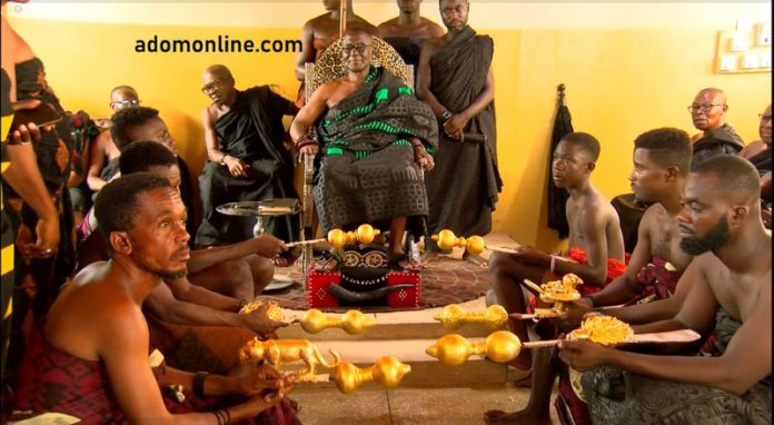 Nana Dwamena Akenten II presiding over Offinso Traditional Council Meeting on March 25, 2024 Nana Dwamena Akenten II presiding over Offinso Traditional Council Meeting on March 25, 2024