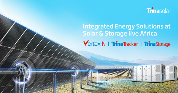 Trina Solar Exhibiting Integrated Energy Solutions at Solar & Storage Live Africa